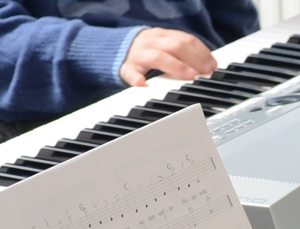 Teclado y piano para niños
